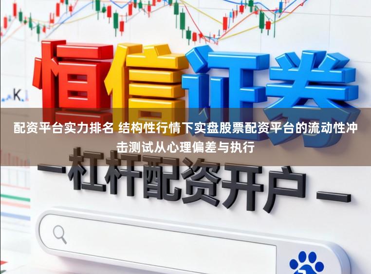 配资平台实力排名 结构性行情下实盘股票配资平台的流动性冲击测试从心理偏差与执行